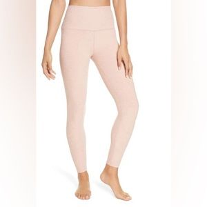 Spacedye High Waist Midi Legging in Tinted Rose & Pink Quartz